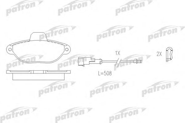 Купить запчасть PATRON - PBP925 