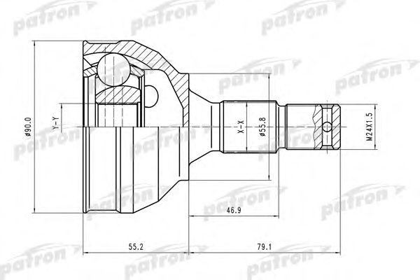 Купить запчасть PATRON - PCV1177 