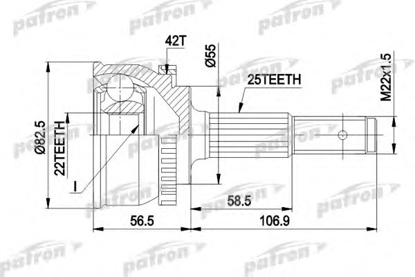 Купить запчасть PATRON - PCV1293 