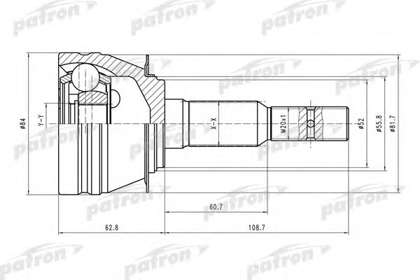 Купить запчасть PATRON - PCV1311 