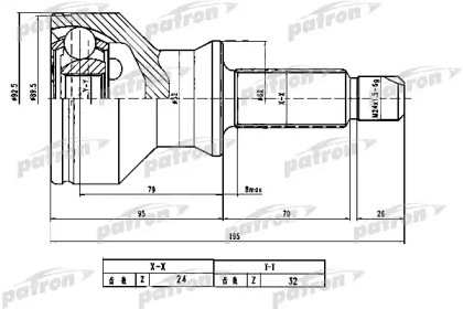 Купить запчасть PATRON - PCV1779 