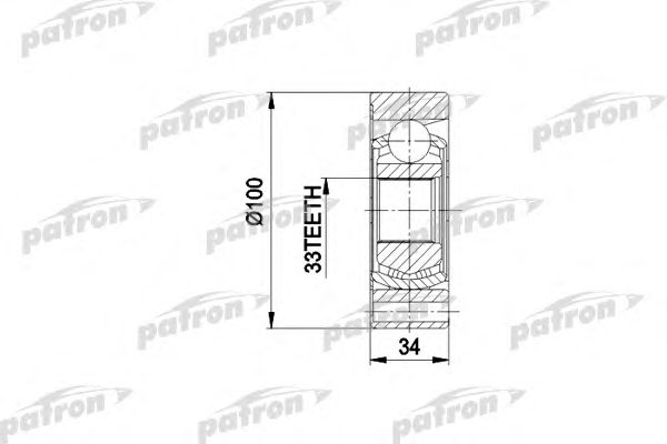 Купить запчасть PATRON - PCV3010 