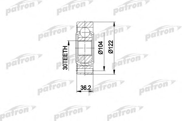 Купить запчасть PATRON - PCV3540 