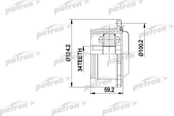 Купить PATRON PCV5006 ШРУС внутр к-кт PCV5006