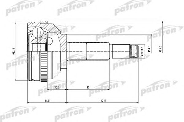 Купить PATRON PCV6751 ШРУС наружн компл. PCV6751