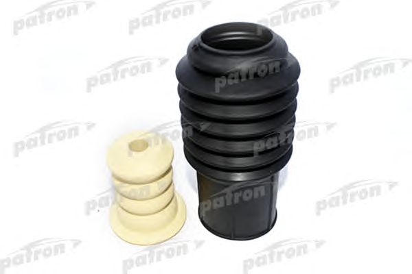 Купить PATRON PPK10304 Защитный комплект амортизатора Длина пыльника(160 мм), Длина отбойника(84 мм), Общая длина(228 мм), Диаметр отверстия отбойника(14 мм), Диаметр штока амортизатора (15,16 мм)
