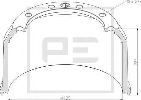 Купить запчасть PE - 04642400A 