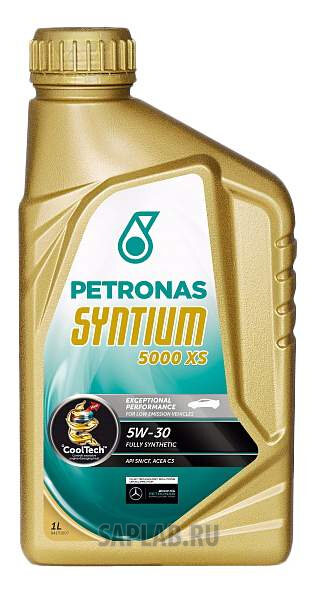 Купить PETRONAS 18141619 МАСЛО МОТОРНОЕ СИНТЕТИЧЕСКОЕ PETRONAS SYNTIUM 5000 XS 5W-30 (1Л)