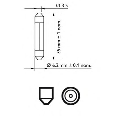 Купить запчасть PHILIPS - 12848CP 