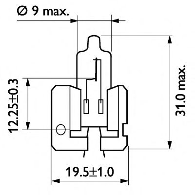 Купить PHILIPS 13311C1 Лампа H2 24V 70W