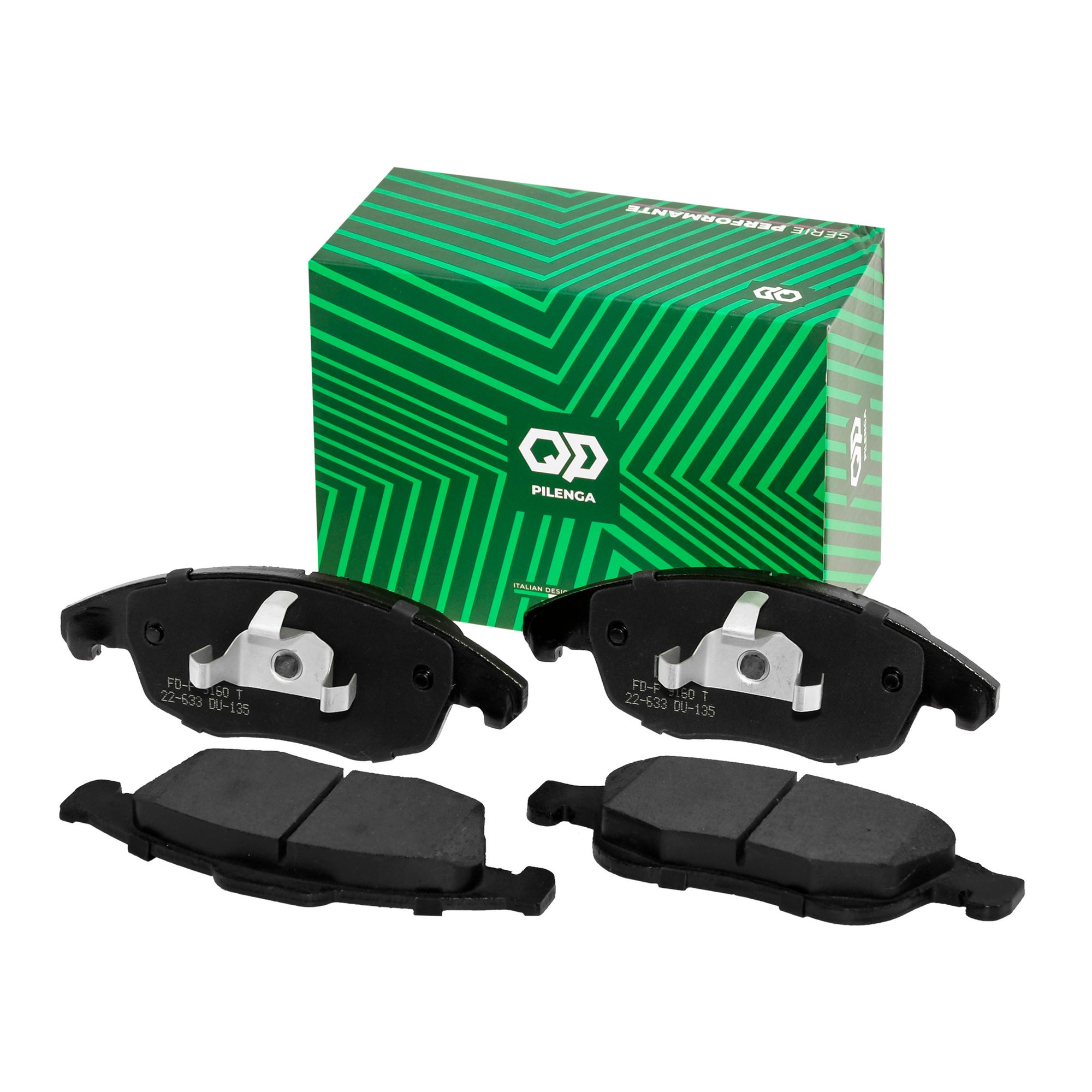Купить PILENGA FD-P9160T Колодки тормозные диск.усиленные PARTNER, BERLINGO, C4, DS4 FD-P9160T