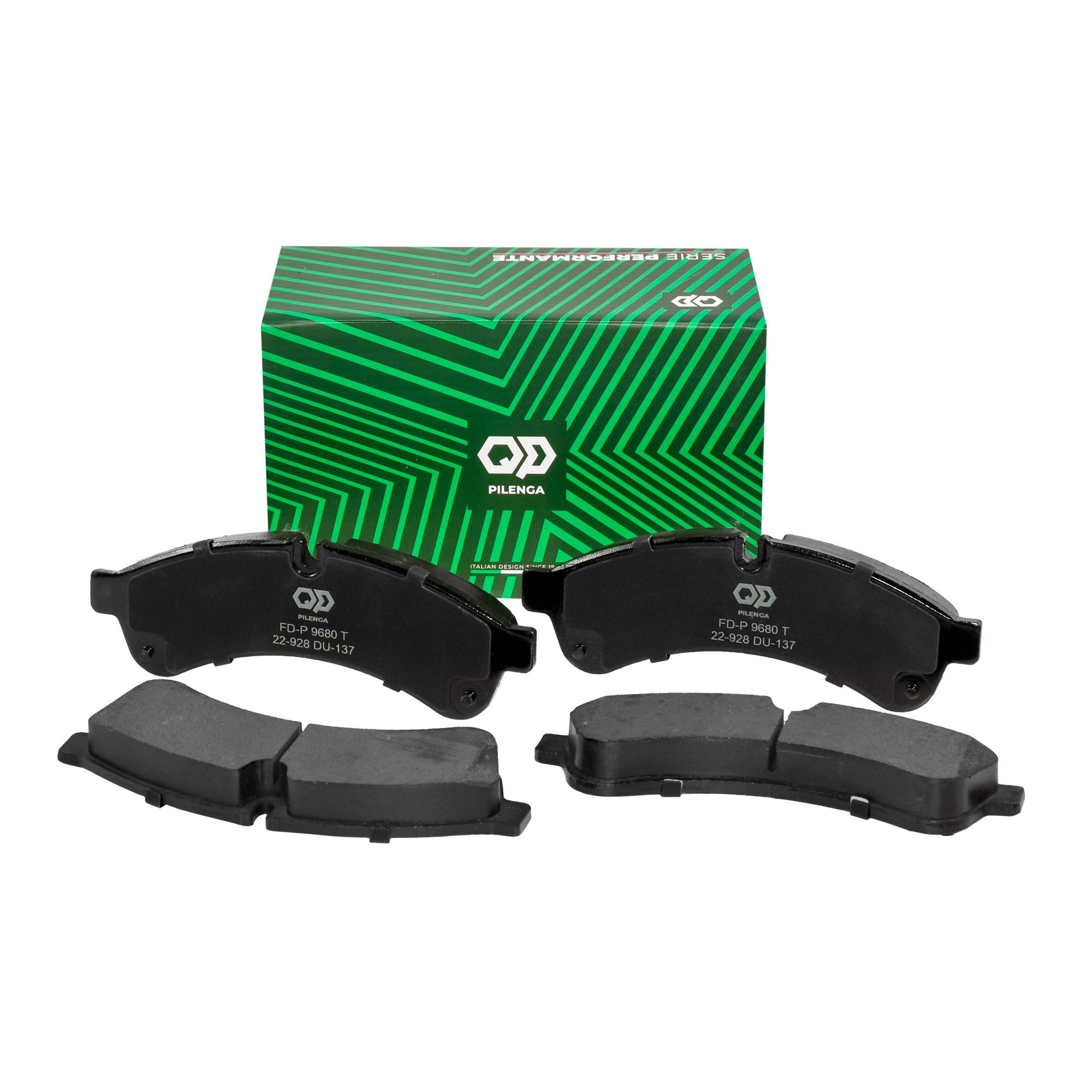 Купить PILENGA FD-P9680T Колодки тормозные дисковые (усиленные) FD-P9680T