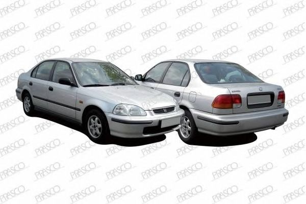 Купить PRASCO HD0341001 бампер передний!\ Honda Civic 98-01