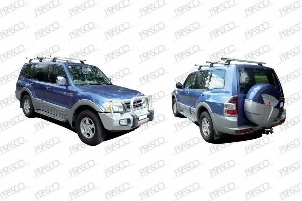 Купить PRASCO MB1593603 подкрылок передний правый!\ MItsubishi Pajero 01/01-12/02