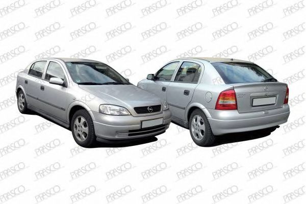 Купить PRASCO OP0177514 стекло зеркала лев. с подогр. асферич.!\ Opel Astra G 98-03