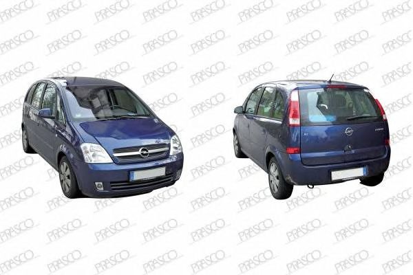 Купить PRASCO OP3507504 стекло зеркала лев. с подогр. асферич.!\ Opel Meriva 03-06