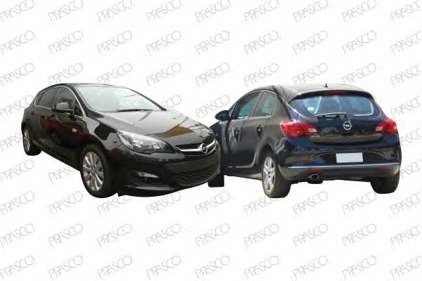 Купить PRASCO OP4182120 решетка бампера передн.!\ Opel Astra J 12-15