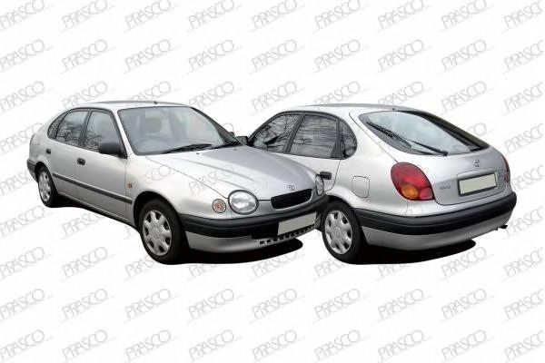 Купить PRASCO TY0851011 бампер передний! верхний\ Toyota Corolla E11 05/97-09/99