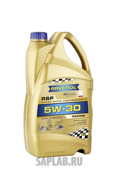 Купить RAVENOL 114108900401999 Моторное масло RAVENOL RSP Racing Super Performance SAE 5W-30 (4л) 1141089-004-01-999