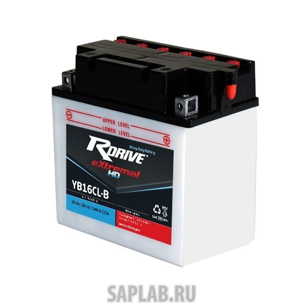 Купить RDRIVE YB16CLB Аккумулятор RDRIVE HD YB16CL-B 714