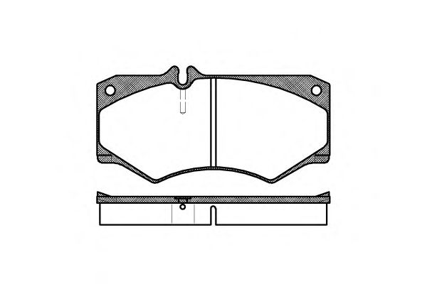 Купить REMSA 004730 047 30 колодки дисковые передние!\ MB W461/W463 3.0/4.0 92>