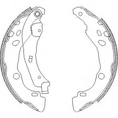 Купить REMSA 415200 Колодки зад. Clio, Логан 2 СИСТЕМА BOSCH_