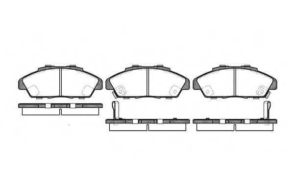 Купить ROAD HOUSE 234102 Колодки тормозные