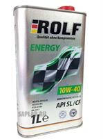 Купить ROLF 322232 Масло моторное ROLF Energe SAE 10w40 API SL/CF 1L