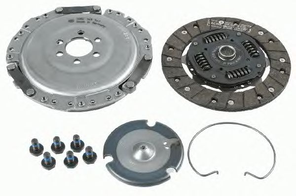 Купить SACHS 3000822601 Сцепление SKODA OCTAVIA (1U_), VW GOLF IV 1.6 (74-75кВт) 3000822601