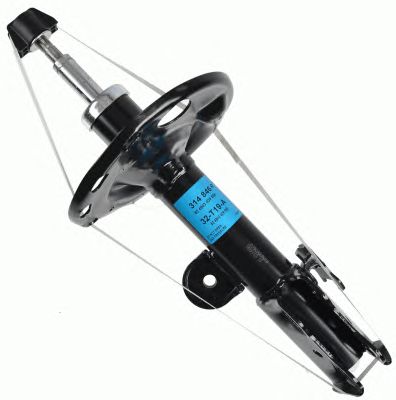 Купить SACHS 314846 Амортизатор газовый передний левый Toyota RAV4 III (05-) 314846