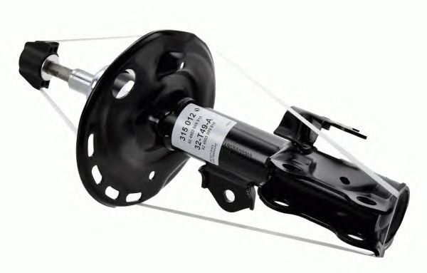 Купить SACHS 315012 Амортизатор газовый передний левый Toyota Corolla (E15), Auris (07-) 315012