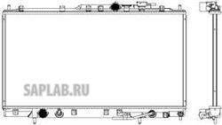 Купить SAKURA 33211026 Радиатор охлаждения двигателя