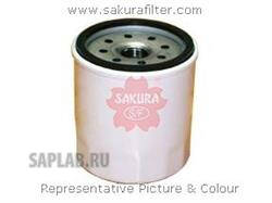 Купить SAKURA C1110 Фильтр масляный SAAB 9-5 2,3 1997 - 2009 TOYOTA YARIS 1,4 2005 - C1110