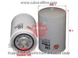 Купить SAKURA C5818 Фильтр масляный (элемент) MITSUBISHI CANTER 97-14, FUSO 02-04 C5818