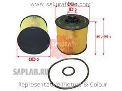 Купить SAKURA EF1003 Фильтр топливный (элемент) MITSUBISHI CANTER 02-13 EF1003