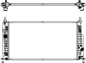Купить SAKURA 33018505 Радиатор