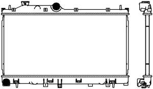 Купить SAKURA 34218507 Радиатор