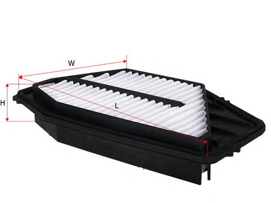 Купить SAKURA A1623 Фильтр воздушный ISUZU ASKA 2,0 1995 - 1996 HONDA SHUTTLE 2,3 1997 - 2004 A1623