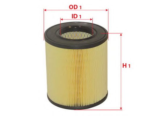 Купить SAKURA A31050 Фильтр воздушный AUDI A6 2,0 2008 - 2011 AUDI A6 2,0 2005 - 2011 A31050