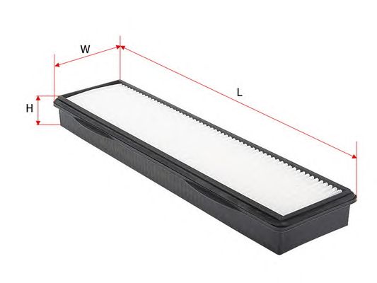 Купить SAKURA CA2401 Фильтр салонный DONALDSON CA2401