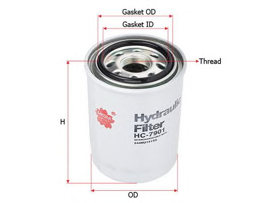 Купить SAKURA HC-7901 Фильтр гидравлический