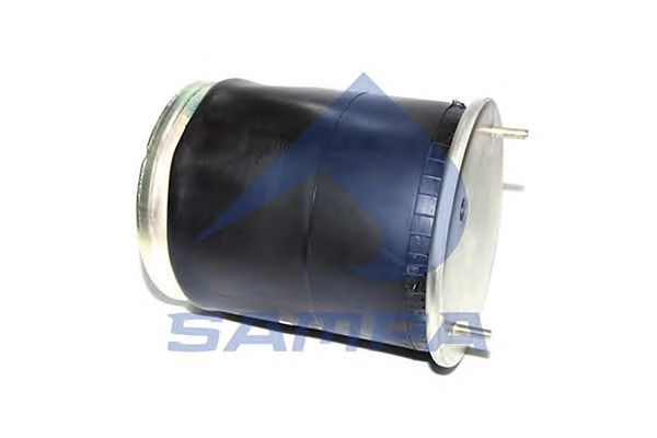 Купить SAMPA SP554023K пневмоподушка со стак. !2 шп.M12смещ.25. 1отв.штуцM22. Поршень стальн.4отв.M12 \SAF