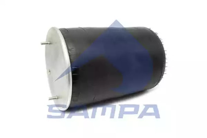Купить SAMPA SP554881 пневмоподушка без стакана !2шп. M12 смещ. 25. 1штуц. M22. Н:1шп. M16 \BPW