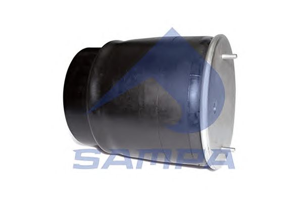 Купить SAMPA SP554881KP пневмоподушка со стак.! 2шп.M12 смещ.25 1отв-шт.M22 Поршень пластик\ BPW