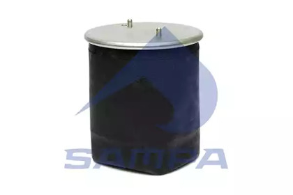 Купить SAMPA SP554913 пневмоподушка без стакана !h485 2шп. d12. 1отв.штуц. M16. Н: 1отв. \Scania