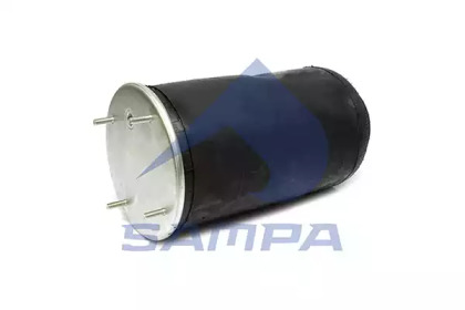 Купить SAMPA SP55813 пневмоподушка без стак.! h511 4шп.M12. 1отв.штуц.M22. Н: 1отв.\ SAF/Trailor/МАЗ/ROR