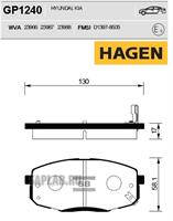 Купить SANGSIN GP1240 Колодки передние HYUNDAI ELANTRA HD 10-, KIA CEED GP1240