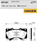Купить SANGSIN GP1381 Колодки передние TOYOTA LAND CRUISER 200 GP1381