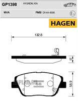 Купить SANGSIN GP1398 Колодки передние HYUNDAI SONATA VI, KIA OPTIMA GP1398