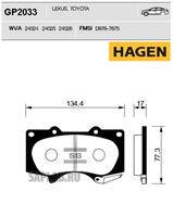 Купить SANGSIN GP2033 Колодки передние MITSUBISHI PAJERO IV 07- GP2033